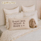 Every Dog Needs a Baby 12x20 Pillow Cover Baby Shower Decor, Pregnancy - Image 6