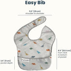 Tiny Twinkle Mess-Proof Baby Bibs - Image 5