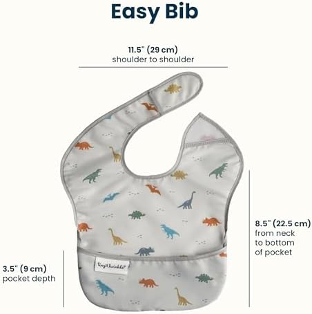 Tiny Twinkle Mess-Proof Baby Bibs - Image 5