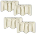 NICETOWN 4 Panels Blackout Curtain Valances by NICETOWN