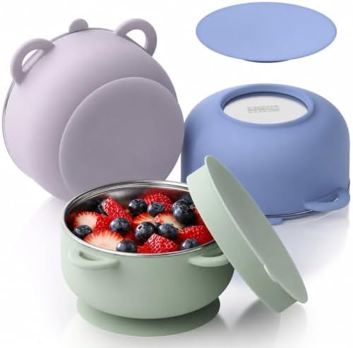 Bakpoco Stainless Steel Toddler Bowls by Bakpoco