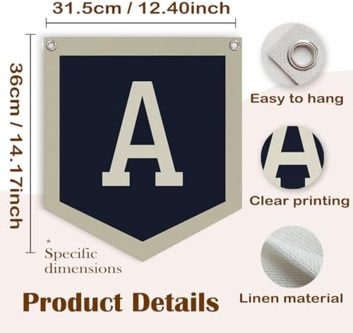 Lacama Vintage Name Pennant Flag Banner - Image 7