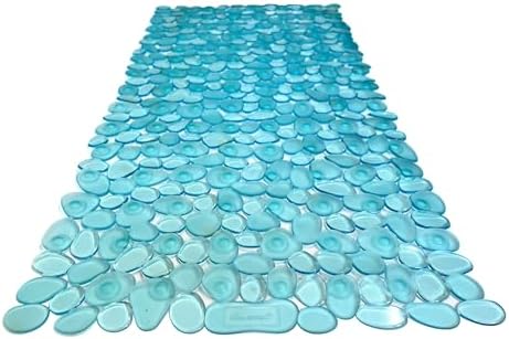 “Pebbles” Non-Slip Bathtub/Shower Mat 27.5”x14” Rectangular, Machine-Washable - Image 3
