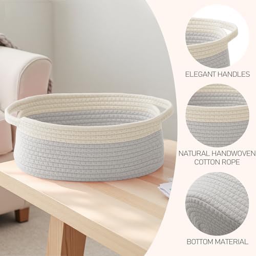 JMvicyroam Small Woven Basket, Empty Gift Basket - Image 3