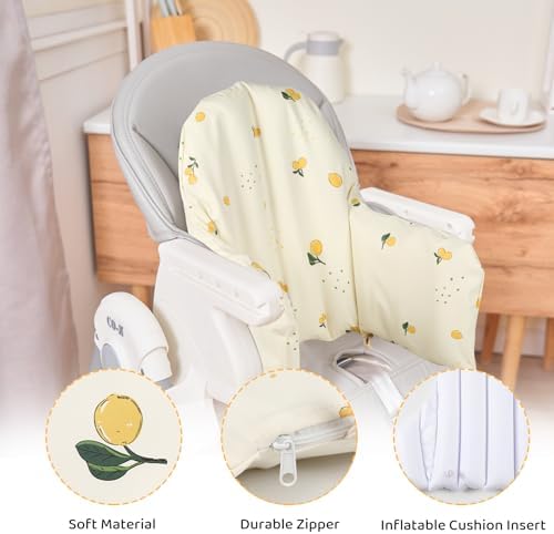 High Chair Cushion with Cover Pad - Image 2