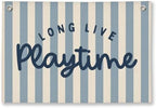 Playroom Wall Decor Long Live Playtime Banner by Unknown