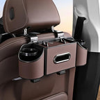 Back Seat Car Organizer, 4 in 1 Multifunctional Car Back Seat Storage Box by Joezhe