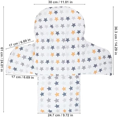 for IKEA High Chair Cushion, Cotton Non-Slip - Image 6