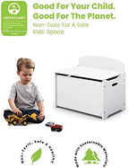 Delta Children MySize Deluxe Toy Box, Bianca White - Image 4