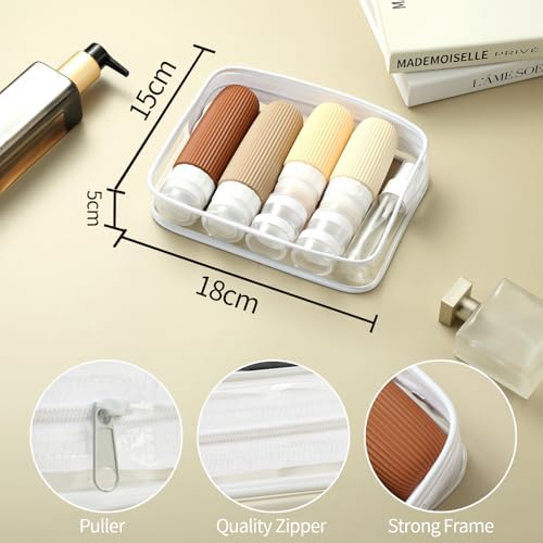 Mrsdry 16 Pack Travel Bottles Set, TSA Approved Leak Proof Silicone Squeezable - Image 5