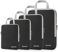 Gonex Compression Packing Cubes, 4-Piece Expandable Travel Organizers by Gonex