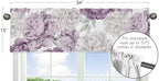 Sweet Jojo Designs Lavender Purple Boho Shabby Chic Floral Girl Window Valance - Image 5