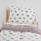 Little Unicorn Toddler Bedding 3-Piece Set | Includes Comforter, Crib Sheet & - Image 3