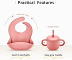 Bufims 9-Piece Silicone Baby Feeding Set - Image 4