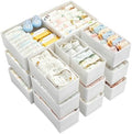 Vtopmart 18 Pack Baby Clothes Organizer, Fabric Drawer Drawer Bins by Vtopmart