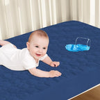Biloban Crib Mattress Protector Waterproof Sheets Fitted 52” x 28” by Bilobanbabybedding
