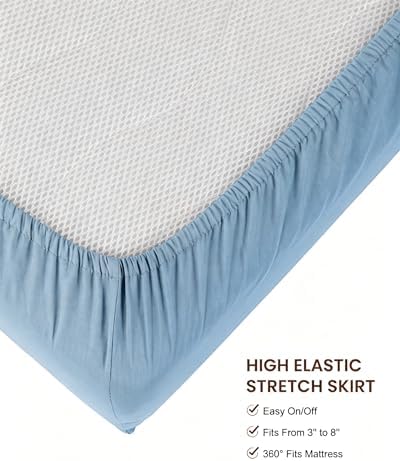 Baby Crib Sheets for Boys, Toddler Bed Sheets Fitted for 52x28 Inch Standard - Image 6