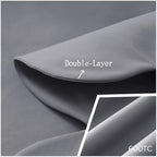 Shunjie.Home Scallop Edge Crib Skirt Dark Grey, 100% Egyptian Cotton 400 Thread - Image 3