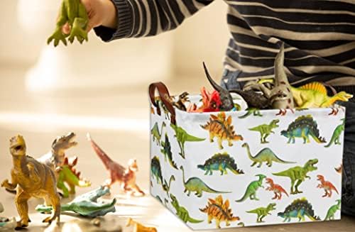 Rectangular Dinosaur Basket Baby Kids Storage Basket - Image 2