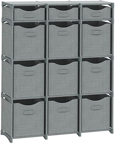 Cube Storage Organizer with Storage Bins Included by Neaterize