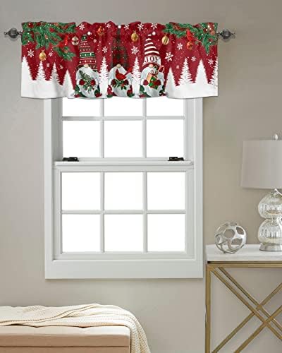 Christmas Gnomes Kitchen Curtains Valances - Image 4