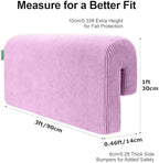 AEOCOO Bed Rail Bumpers for Toddlers, J-Shaped 3 Ft Kid Bed Bumpers - Image 3