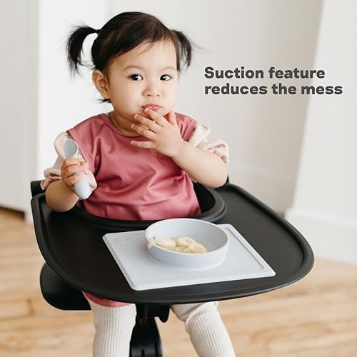 ezpz Mini Bowl - 12 Months+ - 100% Silicone Suction Placemat + Bowl - Image 4