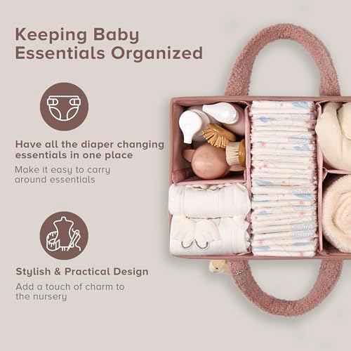 PeraBella Baby Diaper Caddy Organizer - Image 2