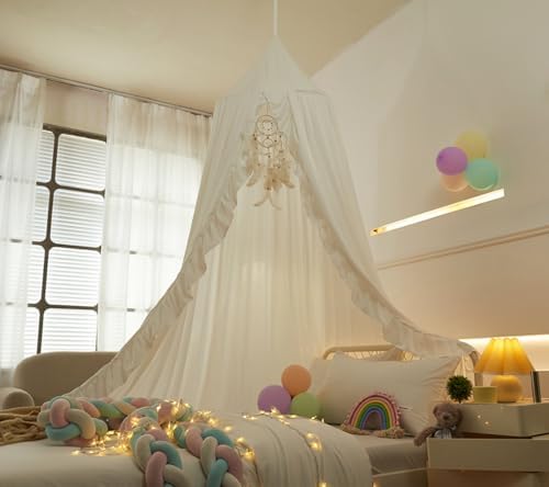 Mengersi Bed Canopy for Girls, Modern Style - Image 3