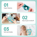 Silicone Sleeves for Avent Natural Glass Baby Bottles, BPA Free, Anti Breakage - Image 4
