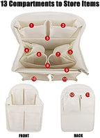 Bag Organizer Insert, Oxford Fabric Travel Divider Bag - Image 3