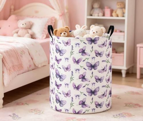 Baby Laundry Basket Kids Hamper Toy Storage Bin - Image 2