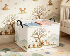 Rectangular Kids Storage Basket Baby Gift Basket Cute Storage Bin Organizer - Image 5