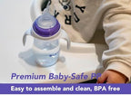 CHUBBIEE Baby Bottle Handles for Lansinoh 5oz & 8oz Bottles, Ergonomic Non-Slip - Image 6