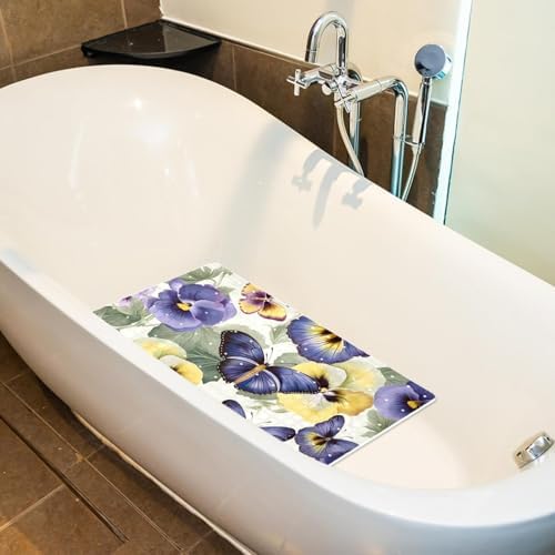Non Slip Shower Mat Bathtub Mat 15.1x26.8 Inch, Quick Dry Bath Mat - Image 5