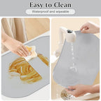 Silicone Placemat Set of 2, Heat Resistant Placemats - Image 5