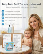 b&h Baby Bath Thermometer, Swan Digital Infant Bathtub Thermometer - Image 2