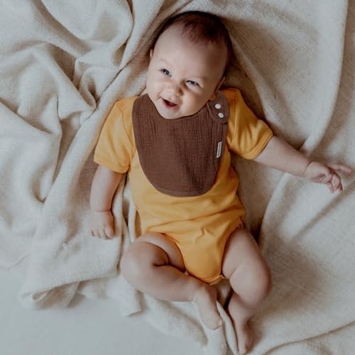 Muslin Baby Bibs for Drooling and Teething, Bibs for Boys Girls - Image 3