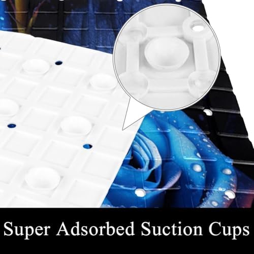 Bathtub Mat Non Slip 26.8x15.1In, Bathroom Decor PVC Shower Mats - Image 3
