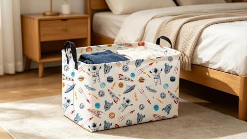 Sanjiaofeng Rectangular Astronaut Basket, Dirty Clothes Basket, Party Baskets - Image 3
