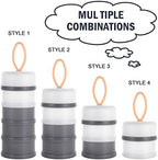 Accmor 2 Pack Baby Formula Dispenser On The Go, Stackable Formula Dispenser - Image 2