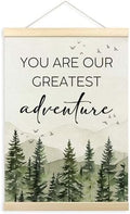 TLESKE Woodland Baby Nursery Decor Poster Hanger Frame, Forest Mountain Hanging by Unknown
