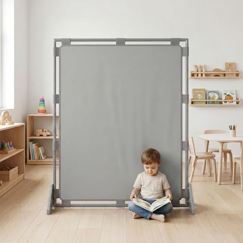 Children's Factory PlayPanel Room Divider 59.5" x 47.5", Glacier Gray by ChildrensFactory