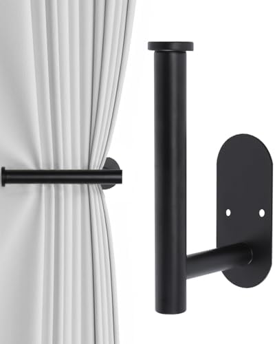 1pcs Curtain Holdbacks, Screw-in Curtain Tiebacks Curtain Tie Backs Curtain by Hoousuper