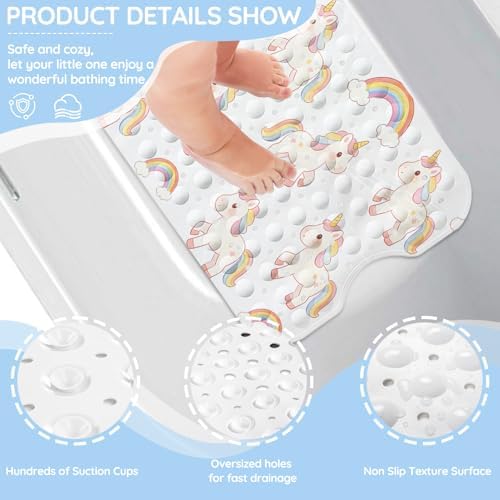 Kids Bathtub Mat, Non Slip Cartoon Bath Mat - Image 3