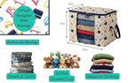 Chaos Cleared Kids Storage Bags – 100% Cotton Canvas Toy & Clothes Organizer - Image 2