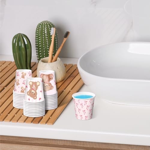 RUSPEPA 3 oz Bathroom Cups, Kids Disposable Paper Cups - Image 5