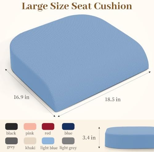 TranquilRelax XL Memory Foam Seat Cushion - Image 2