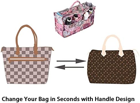 BTSKY Printing Handbag Organizers Inside Purse Insert - Image 5