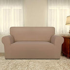 PureFit Stretch Loveseat Covers Fleece Couch Covers - Image 2